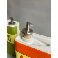 Vintage Italiaans olie en azijnstel